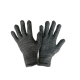 Glider Gloves Touch Handschuhe Winter Style - Heavy Duty warm und dick zur Bedienung von Touchscreens mit Anti-Slip Grip, 10-Finger tauglich - Grösse S - Schwarz