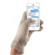 Mujjo Touchscreen Gloves - Warme und angenehme Premium-Handschuhe zur Bedienung von Touchscreens, 10-Finger tauglich - Grösse M/L - Sandstone
